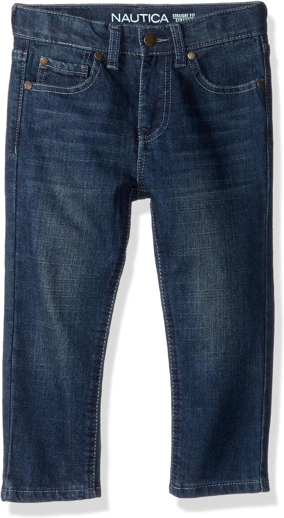 Nautica Boys' Slim Straight Jeans