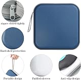 alavisxf xx 48 Capacity CD Case Hard Plastic Portable Travel Zipper Holder Dark view 3