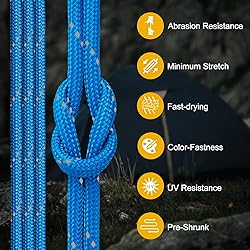 Thadavo Reflective Paracord Rope