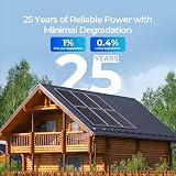 Renogy 200W N-Type Solar Panel 24V 25% High-Efficiency PV Module for RV Marine view 9