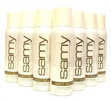 Amazon Com Samy Salon Collections 24kt Gold Shimmer Hair Spray