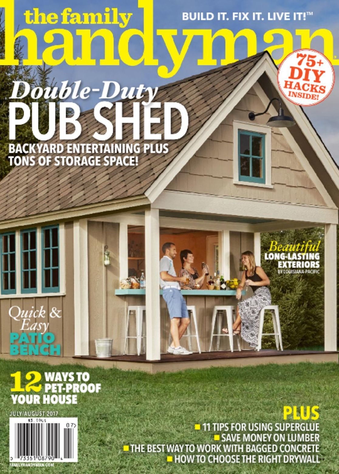 The Family Handyman July 2017: Family Handyman, Family Handyman:  0796890500903: Amazon.com: Books