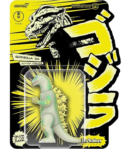 Super7 Toho Godzilla Jet Jaguar – Boneco de 9,5 cm Toho Godzilla