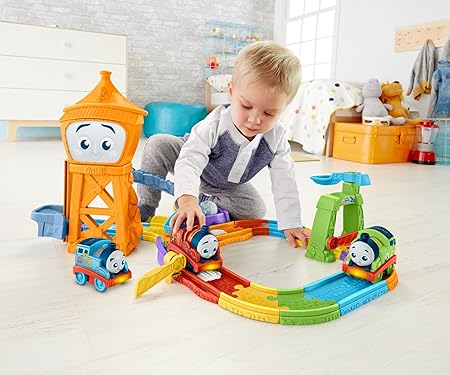 my first thomas & friends railway pals mountain adventure train set