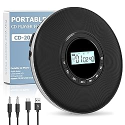 Sunoony Walkman CD Player,Portable CD Player for