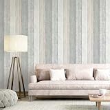 Arthouse Wood Planks Painted Wallpaper Grey Pink 53cm x 10.05m view 4