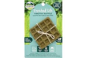 Oxbow Timothy Hay Waffle, Rabbit & Guinea Pig Toys, Bunny Enrichment Toy | Oxbow Enriched Life, Rabbit Chew Toys, Guinea Pig Enrichment, Guinea Pig Chew Toys, Rabbit Enrichment, Timothy Hay