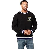FOCO Baltimore Ravens NFL Mens Sherpa Crewneck Sweater - XL