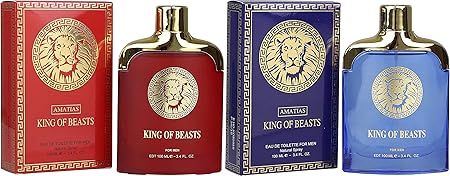Amazon まとめ買い アマティアス キングオブビースト ブルー Edt 100ｍｌ アマティアス キングオブビースト レッド 100ml Edt Sp ノーブランド品 香水 フレグランス 通販