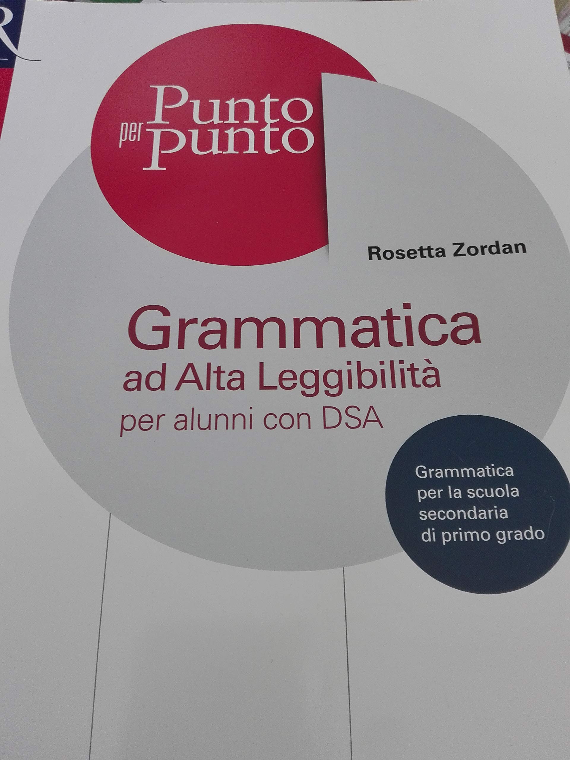 Amazon It Punto Per Punto Grammabilita Ad Alta Leggibilita Rosetta Zordan Libri