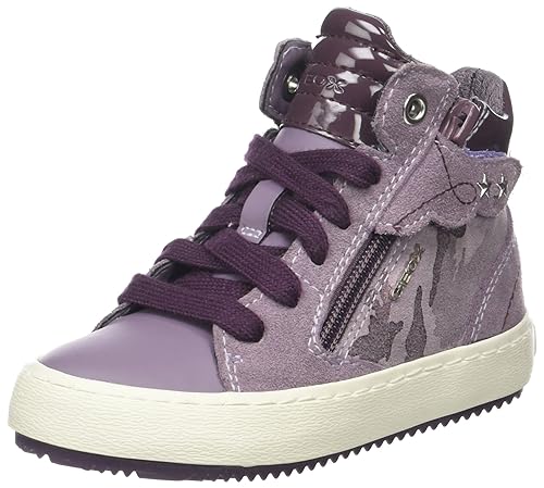 La Redoute Geox Big Girls Kalispera High Top Trainers Purple Size 37