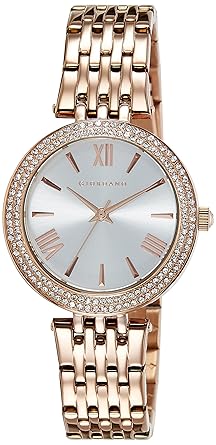Giordano Analog Silver Dial Womens Watch - 2713-33