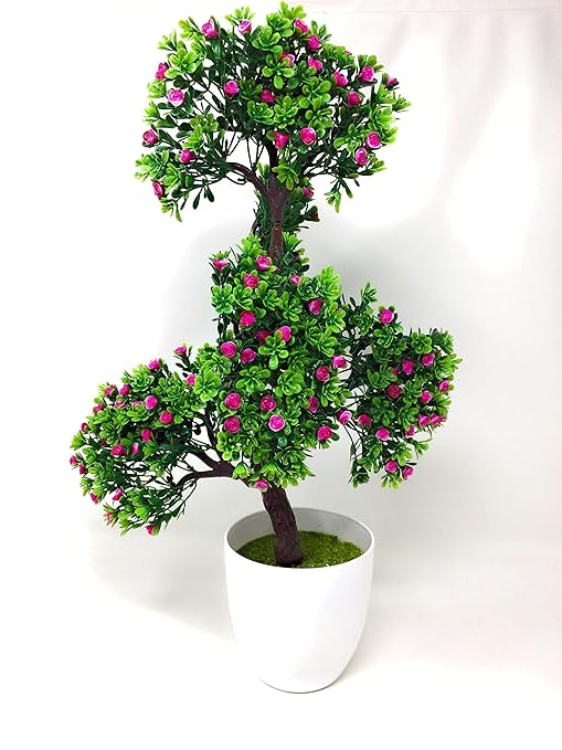 Buy Lukzer Artificial Leaf Plants With Pots For Decoration Home