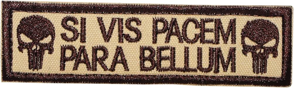 PVC Patch "Si Vis Pacem, Para Bellum