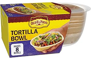 Old El Paso Tortilla Bowl, Contains 8 Soft Tortillas, 189 Grams Package