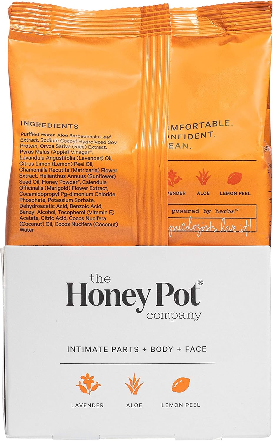 The Honey Pot Company Feminine Wipes - Normal, 30 Count: Health & Personal Care