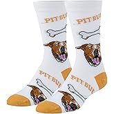 Crazy Socks-Cute Animal Print Crew Socks-Size Medium for Men, Women & Kids-Funny, Colorful Zoo & Farm Novelty Gift