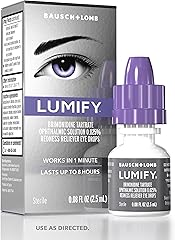LUMIFY Eye Drops for Red Eyes, Redness Reliever for Brighter Looking Eyes, Works in 1 Minute & Lasts Up to 8 Hours, Eye Drops