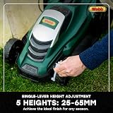 Webb Classic WEER33 Electric Rotary Lawnmower 33cm 5 Heights 35L Bag view 7