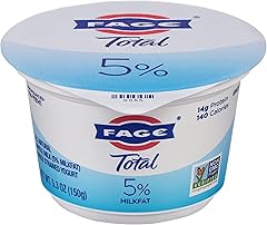 FAGE Total Greek Yogurt, 5% Whole Milk, Plain, 5.3 oz