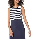 Amazon Essentials Women's Relaxed-Fit Sleeveless Muscle Tank Top