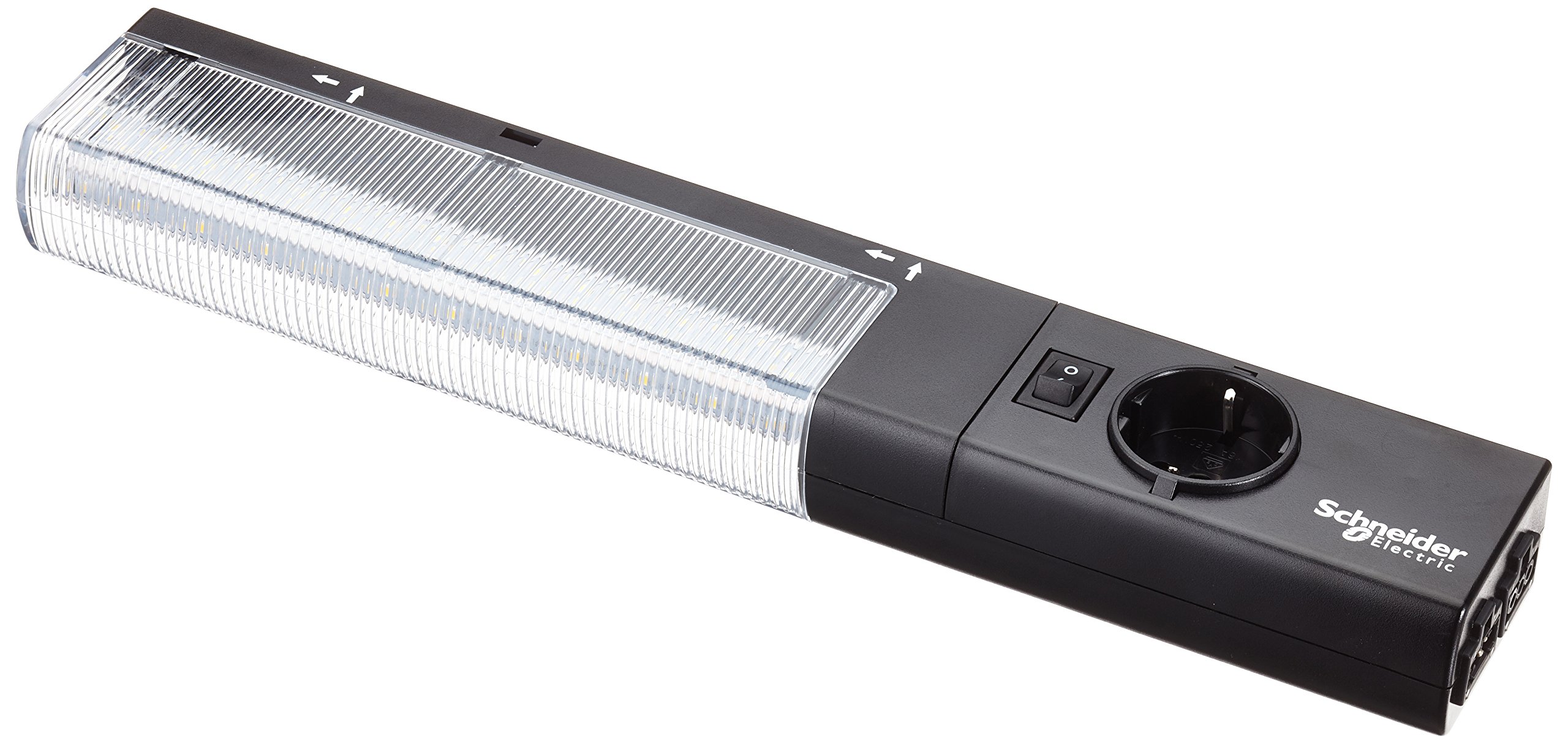 Schneider NSYLAMLDS LED Light with Schuko Socket