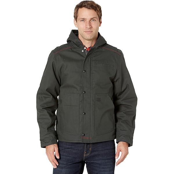 Amazon.com: Wolverine Men's Houston Cotton Duck Hooded Jacket