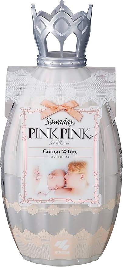 Amazon サワデーピンクピンク 消臭芳香剤 部屋用 本体 コットンホワイト 250ml ピンクピンク部屋用 置き型