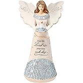 Pavilion Gift Company - Light - 9" Angel Holding a Candle