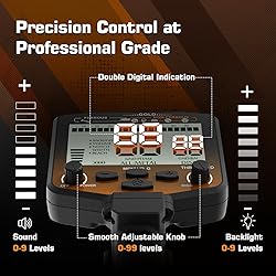 DR.ÖTEK Metal Detector for Adults MT12 Set Orange