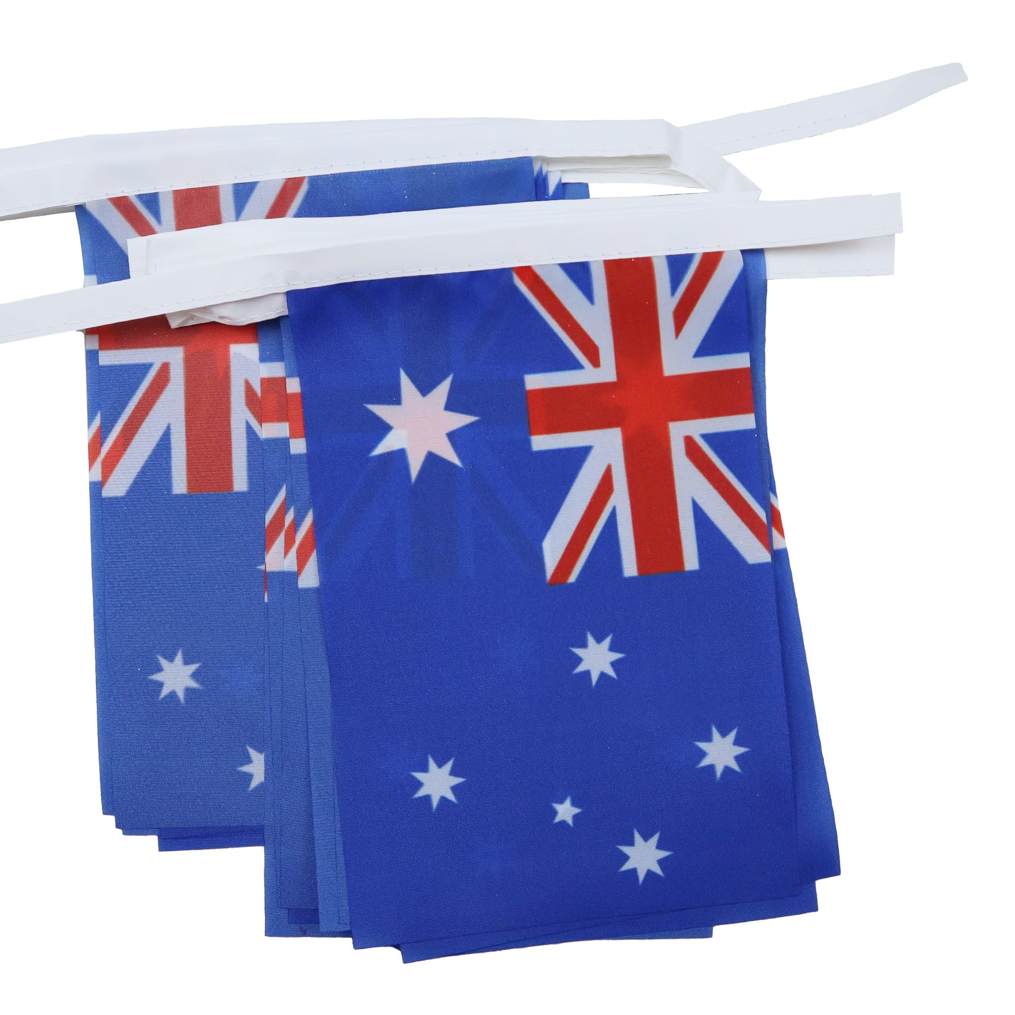 AZ FLAG Australia Bunting Flag, 20 Ft Garland with 20 Small Australian Flags 8'' x 6'', 100% Polyester String Pennant, 6 meters — image 1