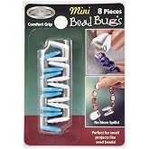 Bead Buddy 8 Piece Bead Bug Mini - Spring Clamps for Beading and Jewelry Making - 8 Mini Bead Bug Spring Clamps Per Package