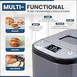 Culinary chef Bread Maker Machine with Nonstick