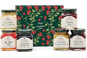 Stonewall Kitchen, Classic Sampler Collection, 6-Piece Jam and Condiment Gift Box