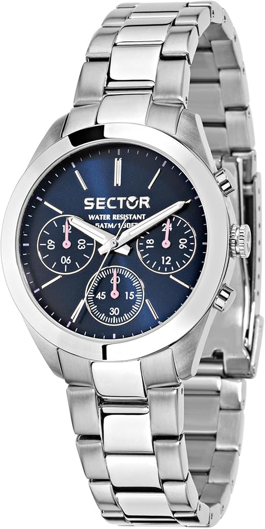 Viceroy Reloj cronógrafo de Cuarzo para Hombre con Pulsera de Acero Inoxidable 46733-57