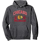 Chicago Blackhawks Retro Diamond Officially Licensed Pullover Hoodie