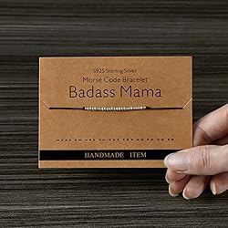 Birthday Gifts for Women Badass Mimi Morse Code