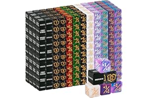 RAVONIXIS 500 Pieces MTG Counter Bulk Keyword Counters Life Counter Tokens Dice Buff Tokens Compatible with Magic Card Game Accessories CCG Creature Stats