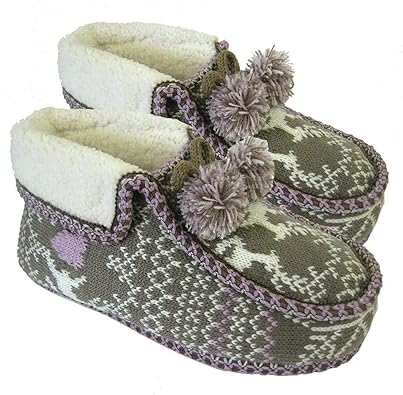 ladies slipper boots