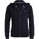 Nautica girls Fleece Full-zip Hoodie Sweatshirt
