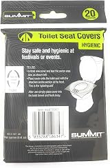 Summit Festival Camping Toilet Seat Covers 20 Pack 16gsm view 2