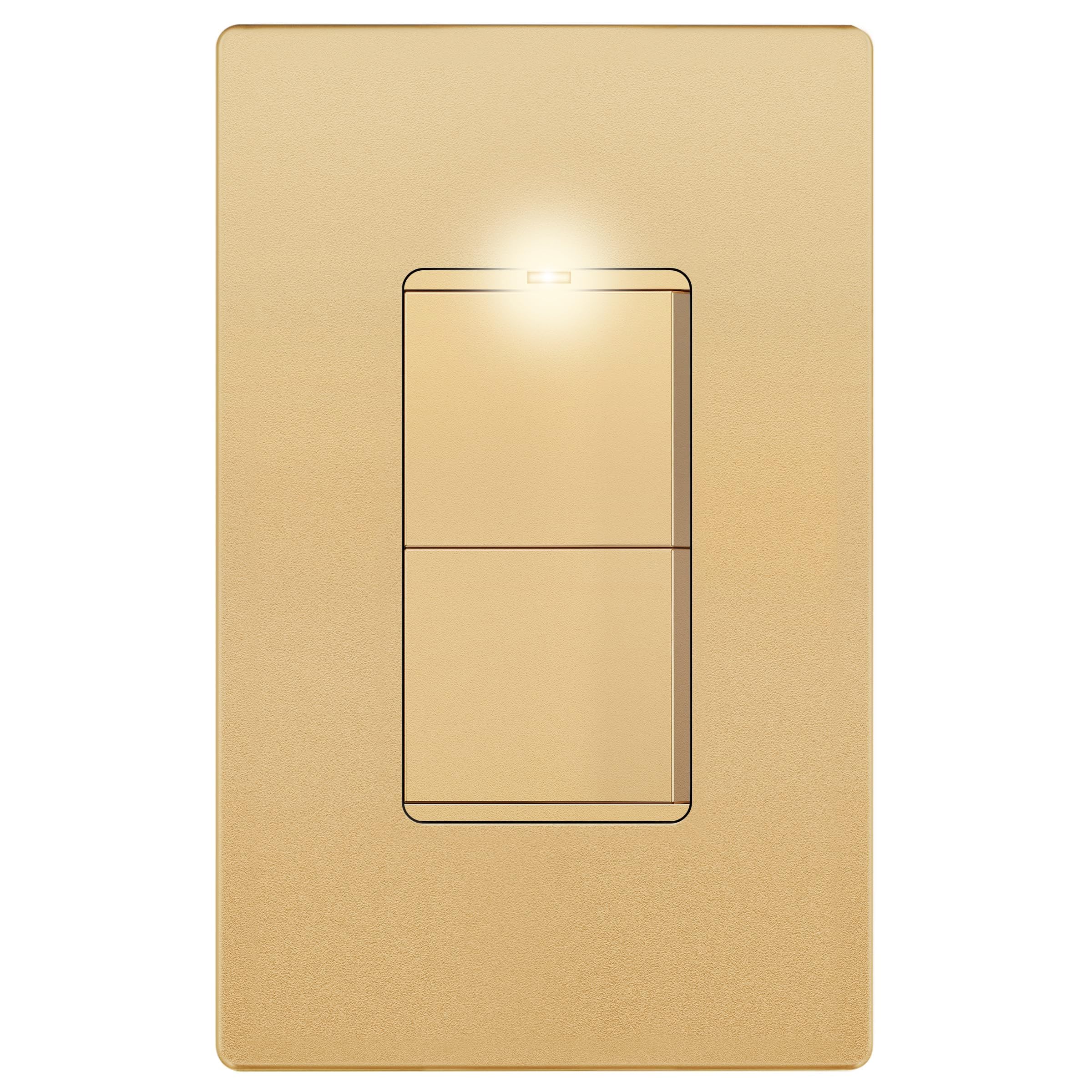 LIDER Minimalist Design Matte Finish Lighted Double