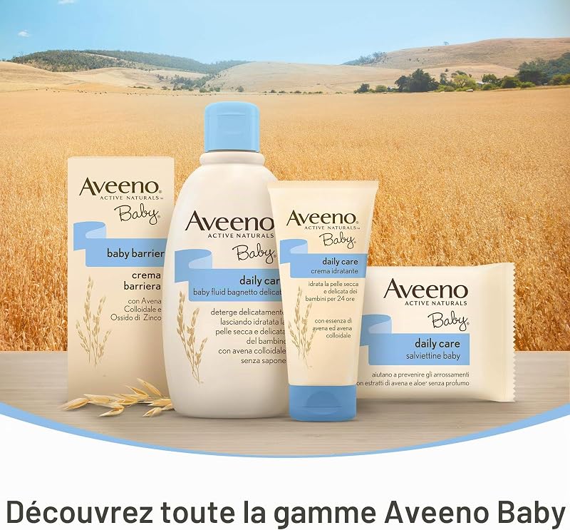 Daily Care Lingettes à l'extrait d'avoine et d'aloès, 72 lingettes