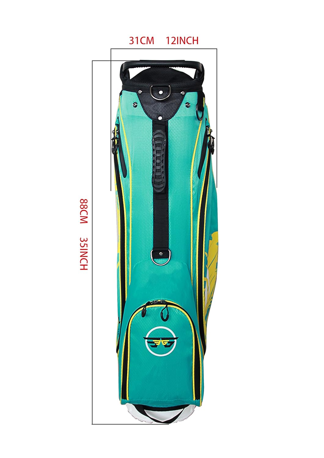 人気絶頂 Eagoleスーパーライトegゴルフカートバッグ B077hs7ddw グリーン Cleanusapower Com