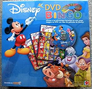 Amazon Com Disney Dvd Bingo Spanish Version Toys Games