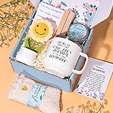 Get Well Gifts for Women, After Surgery Recovery Gifts, Sunflower Gifts for Women Gifts Baskets Feel Better Soon, Birthday Gift Thinking of You Care Package for Mom Her Friend Sister Wife