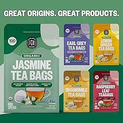 FGO Organic Jasmine Green Tea, 100