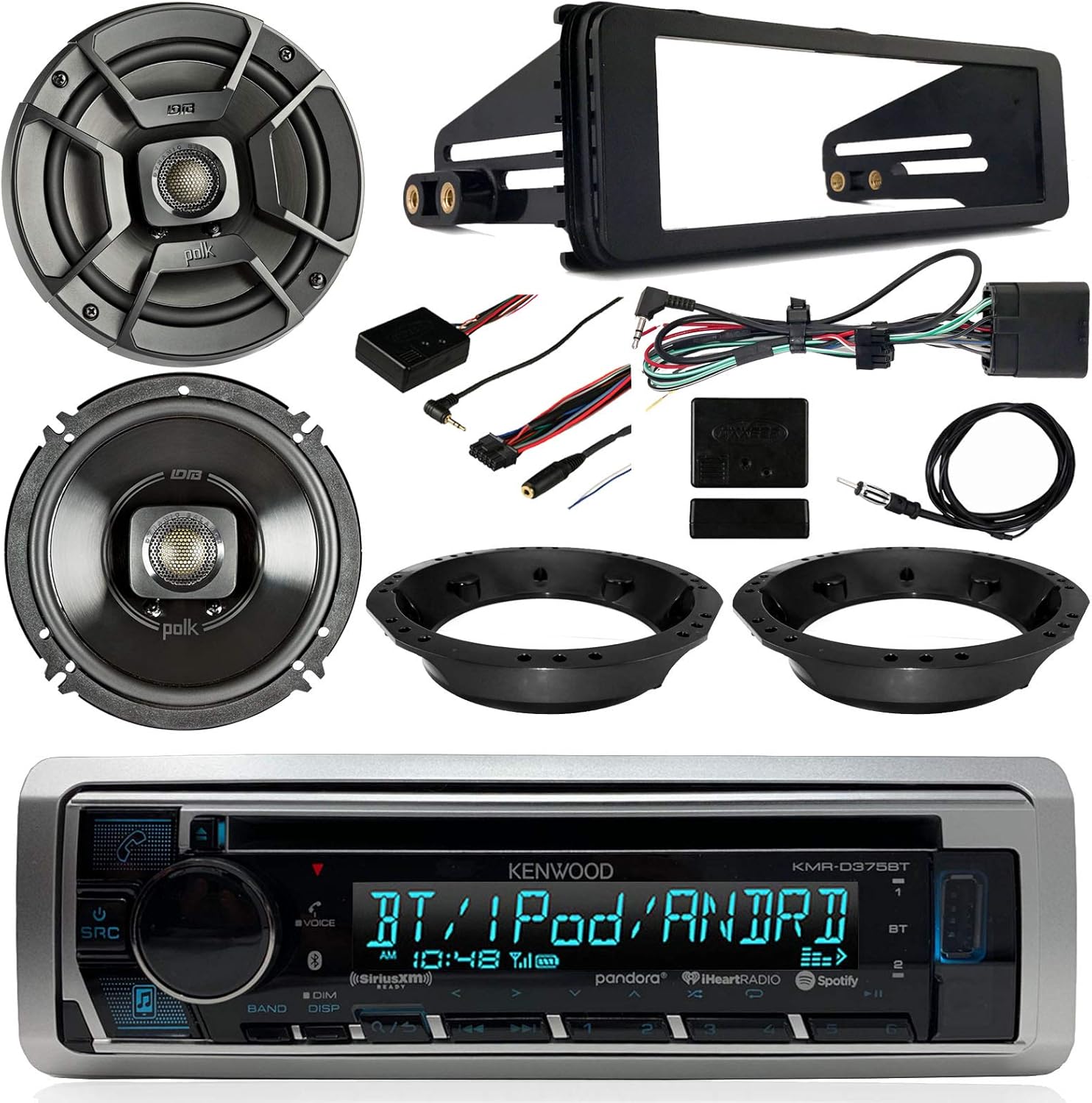 motorcycle stereo head unit