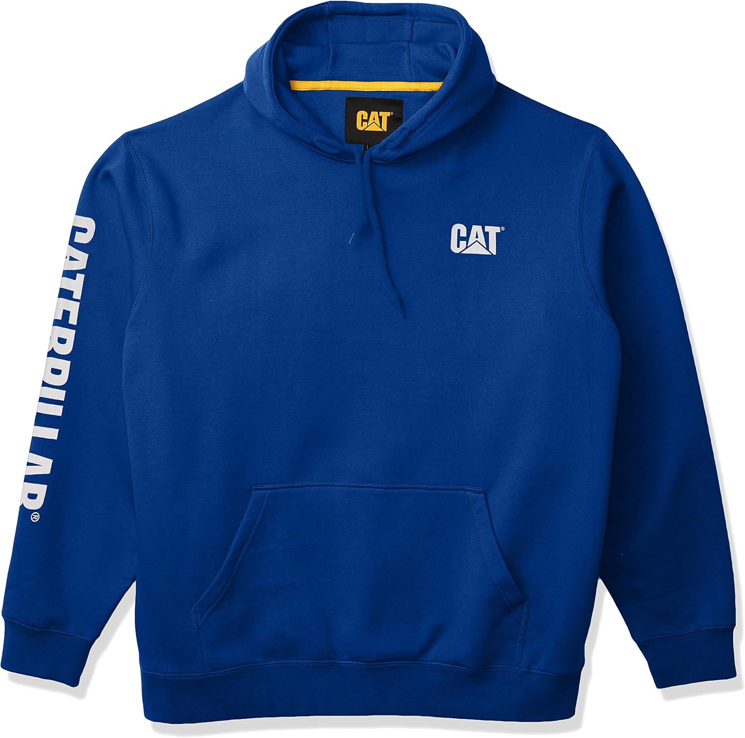 Caterpillar Men's Trademark Banner Hooded Sweatshirt: Clothing
