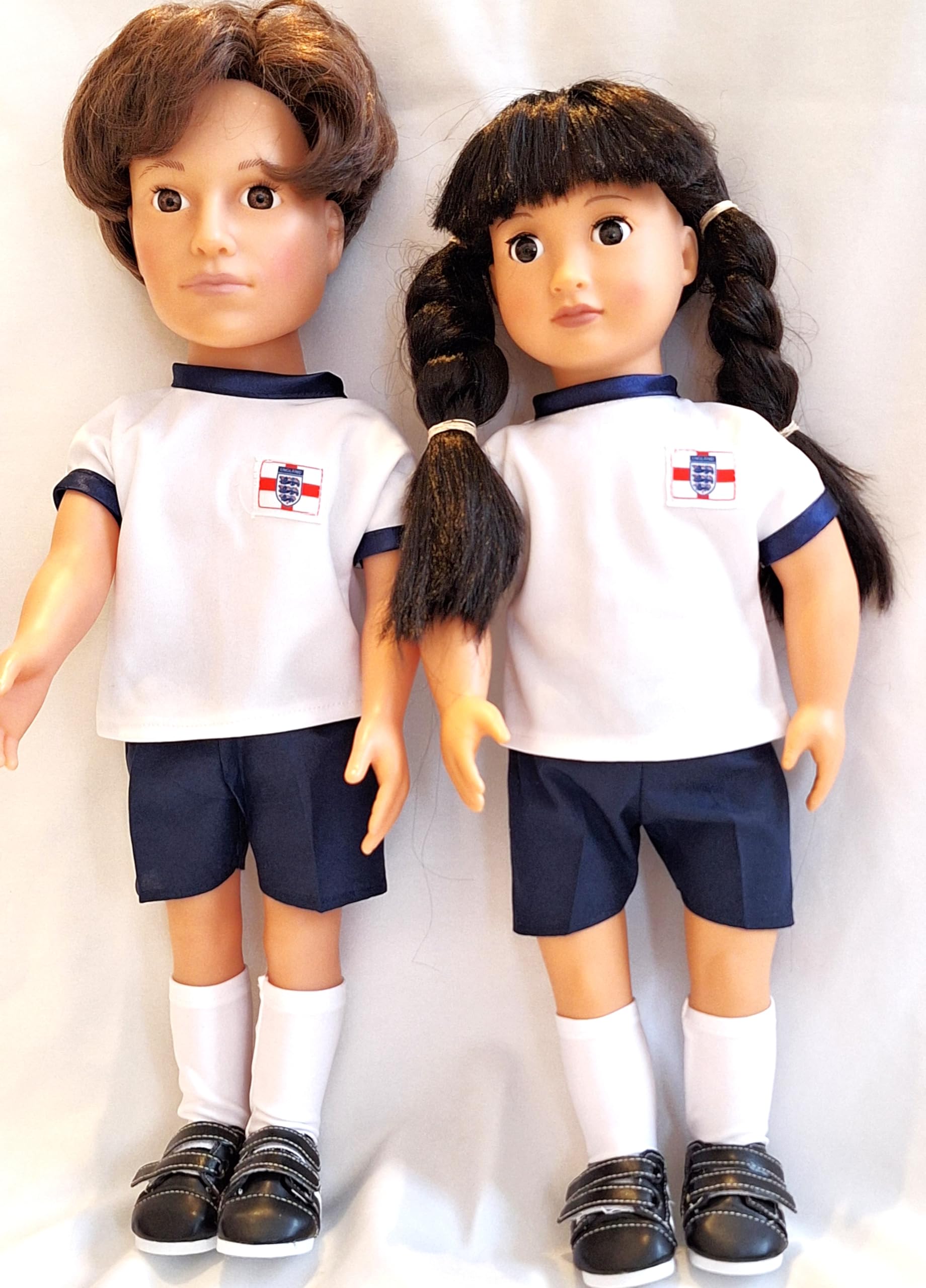 3 Lions football kit with shoes and ball to fit 18" dolls like Our Generation and Designafriend